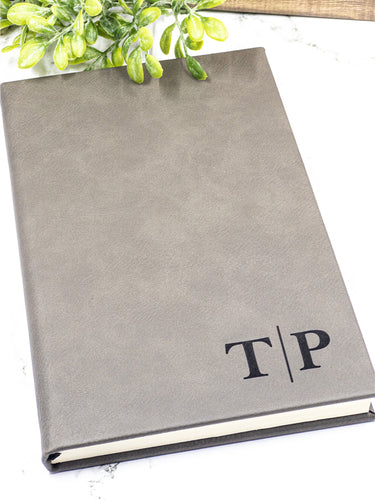 Personalized Notebook, Custom Notebook, Monogram Notebook, Dad Notebook, Dad Gift, Grandpa Gift